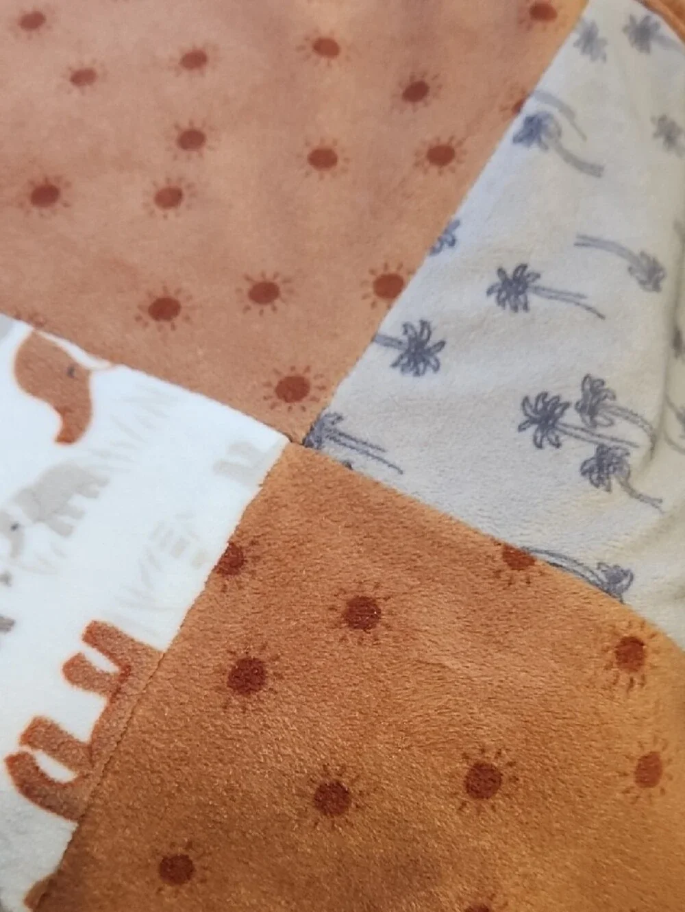 GERBER MODERN MOMENT BABY SHERPA ELEPHANT BLANKET